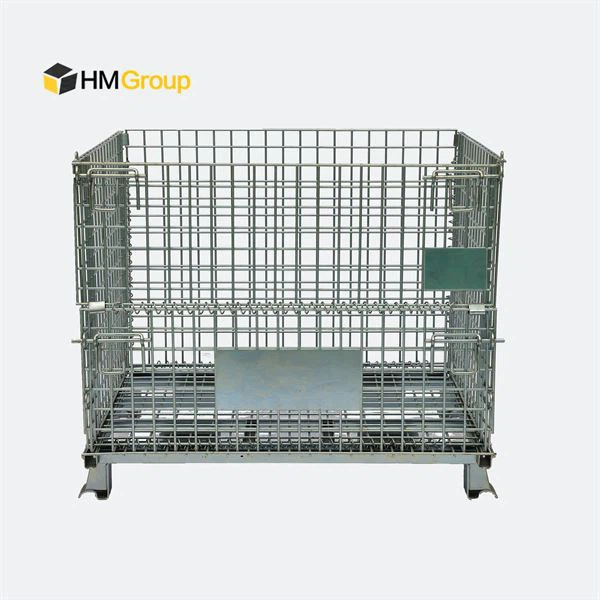 Contenitore in rete metallica per pallet
