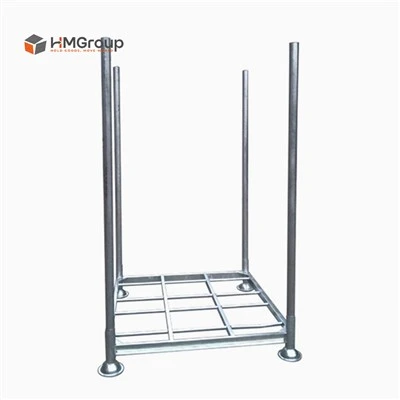 Scaffale impilabile in acciaio